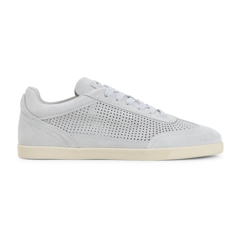 Kiton Suede Sneakers Heren Schoenen Wit
