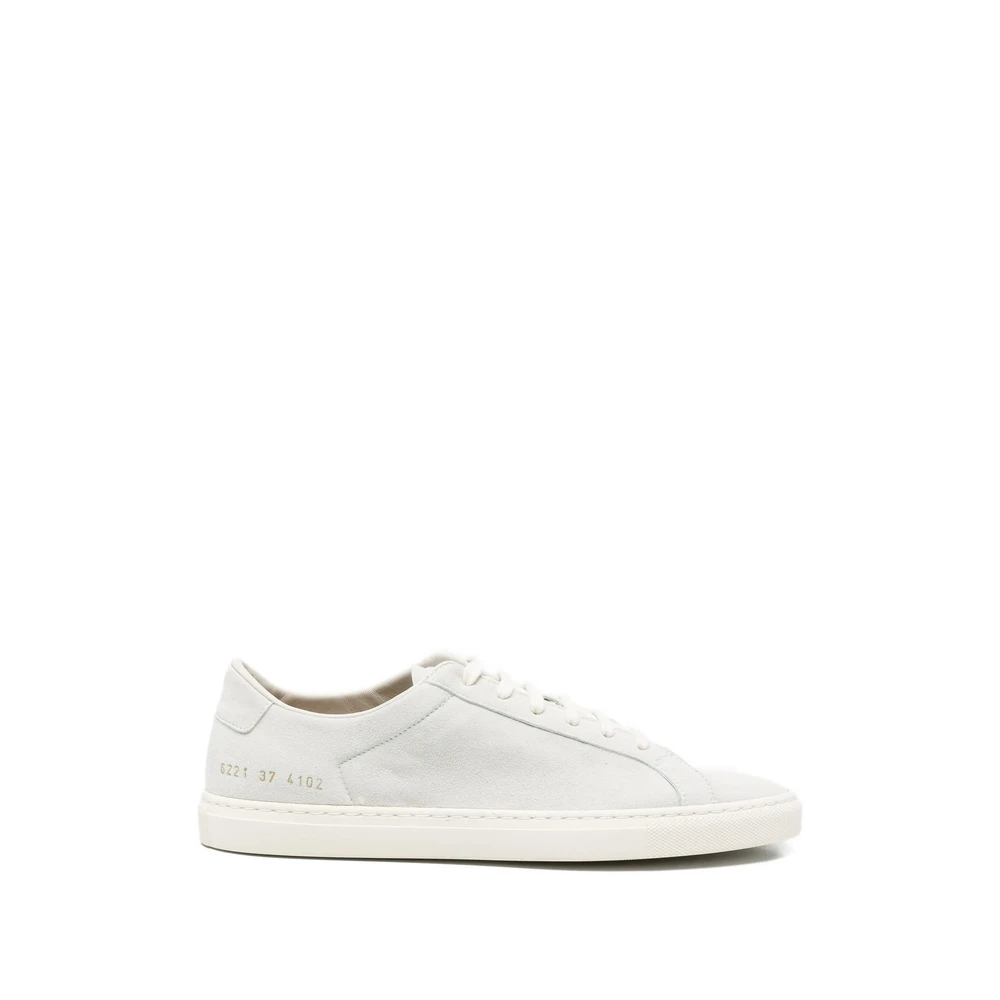 Common Projects Round Toe Lace-Up Sneakers Dames Schoenen Grijs