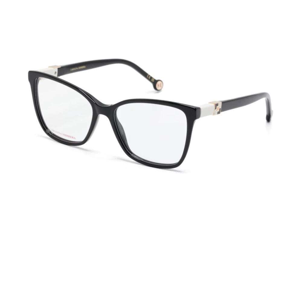 Carolina Herrera Women's Black Glasses, 55 Mm, Optical Frame