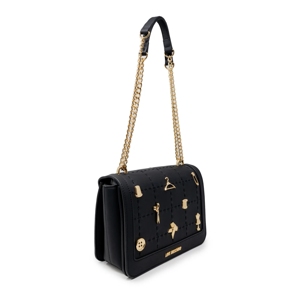 Love Moschino Dameshandtas Herfst Winter Collectie Black Dames