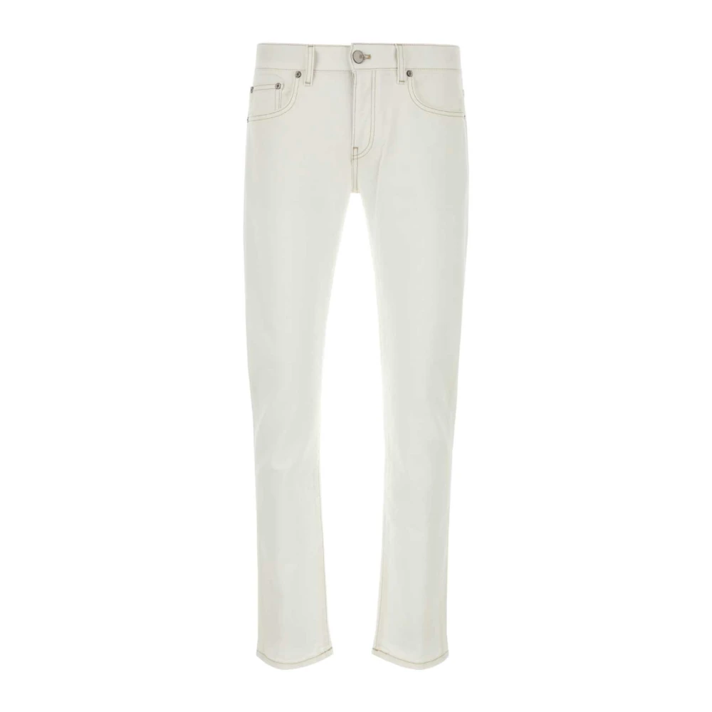 PT Torino Witte Swing Denim Jeans White Heren