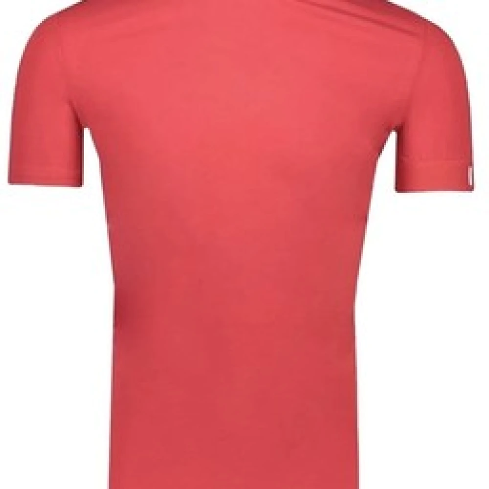 Dsquared2 Rode T-shirts Red Heren