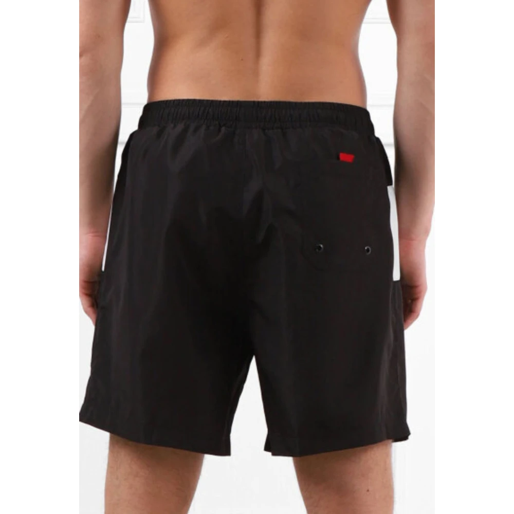Karl Lagerfeld Heren Zwemkleding Ironik 2.0 Boardshorts Black Heren