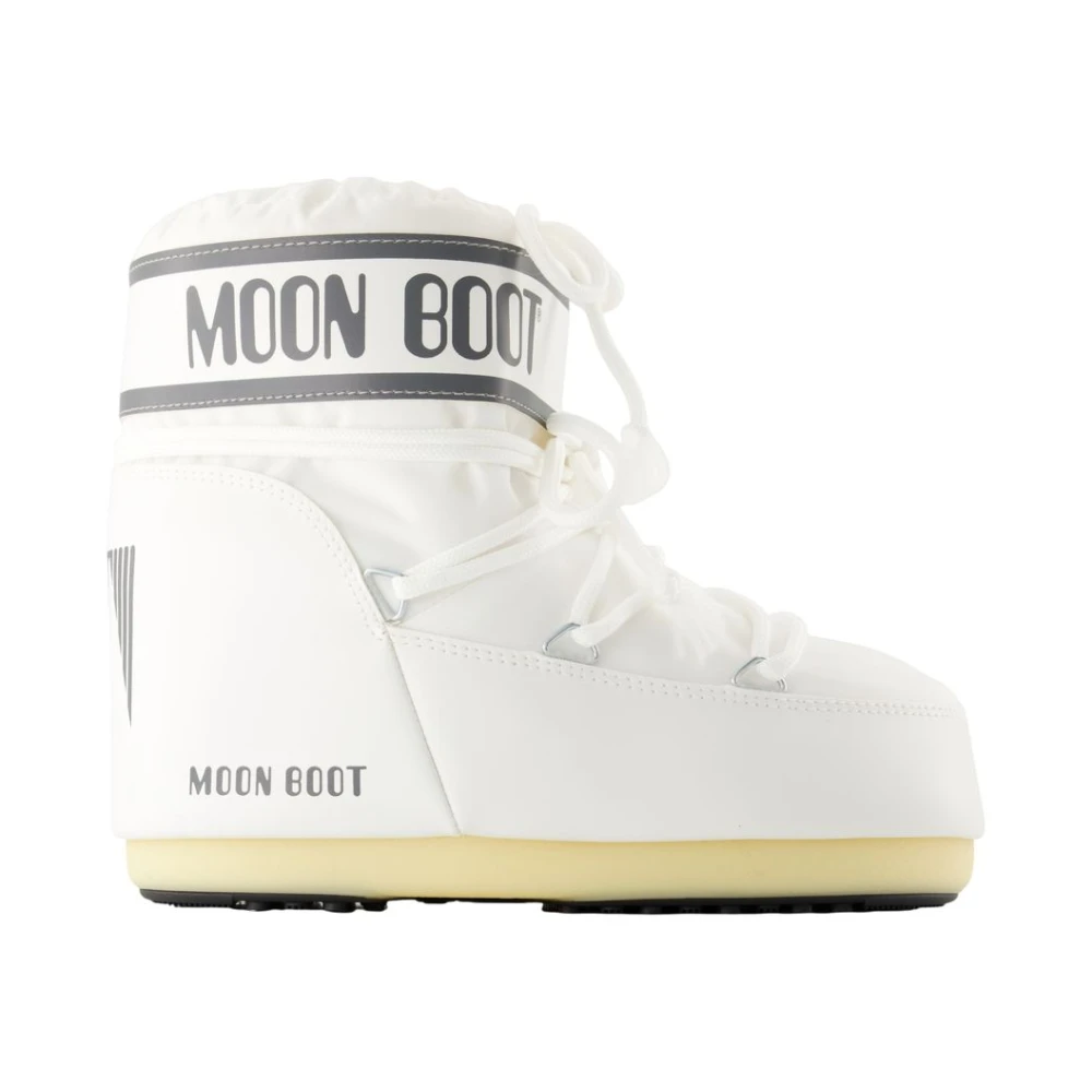 Moon Boot Icon Low Nylon Boots - Boots White Eu 39 - 41 - Immagine 9
