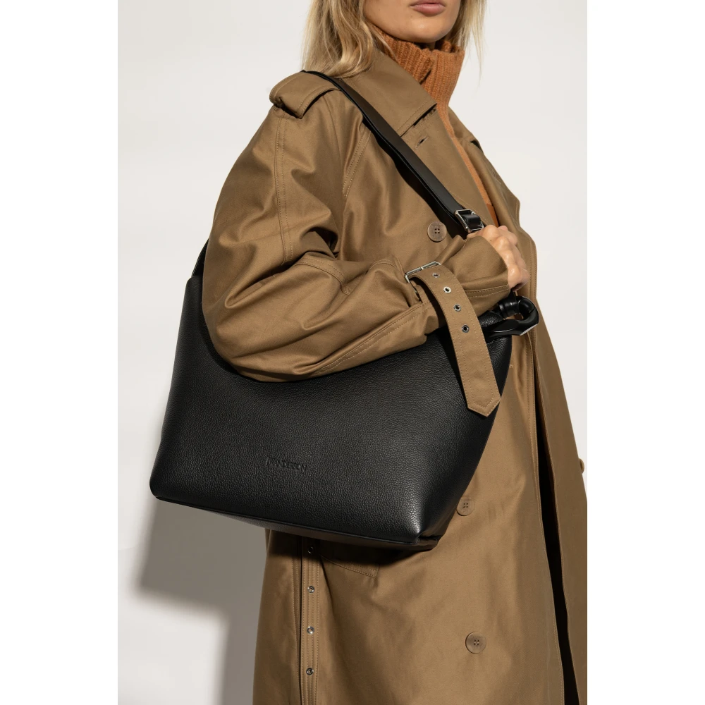 JW Anderson 'Corner' shopper tas Black Dames