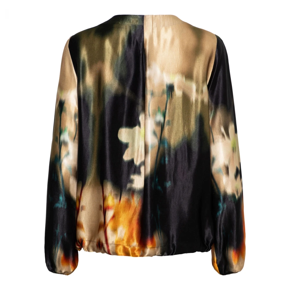 &Co Woman Bloes met lange mouwen en ruches Multicolor Dames