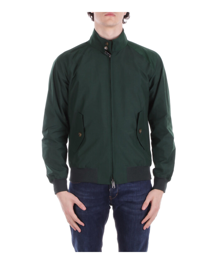 manteau-vert-avec-fermeture-eclair-et-boutons