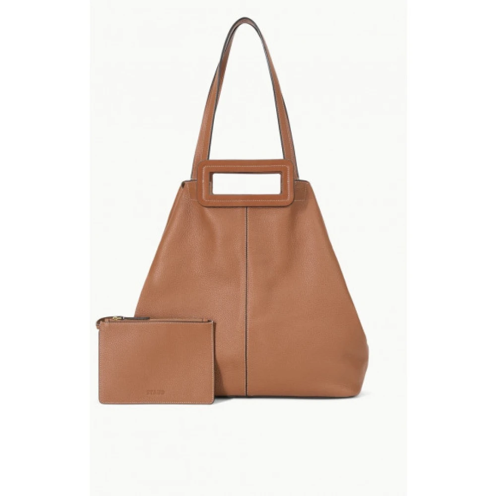 Staud Veelzijdige Tote Tas met Afneembare Pouch Brown Dames
