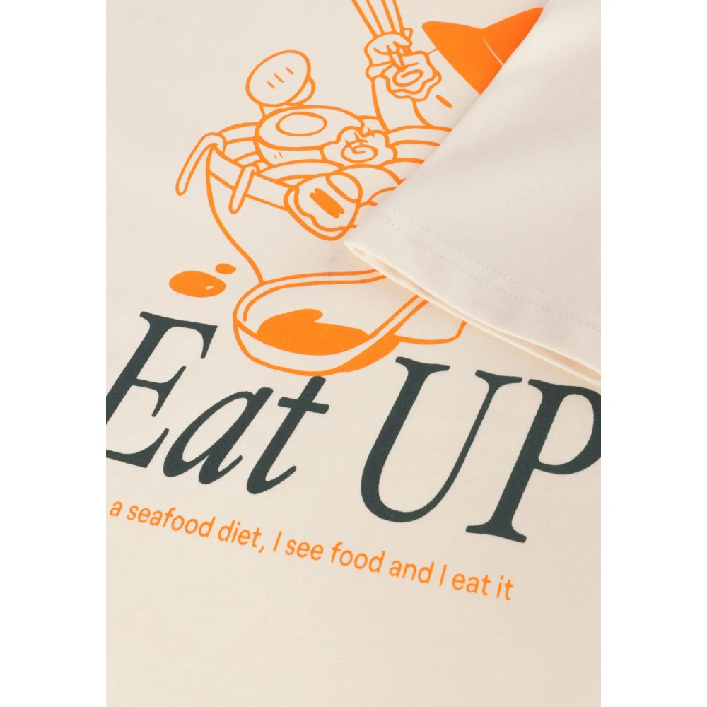 Woodbird Heren Polo & T-shirt Eat Tee Beige Heren