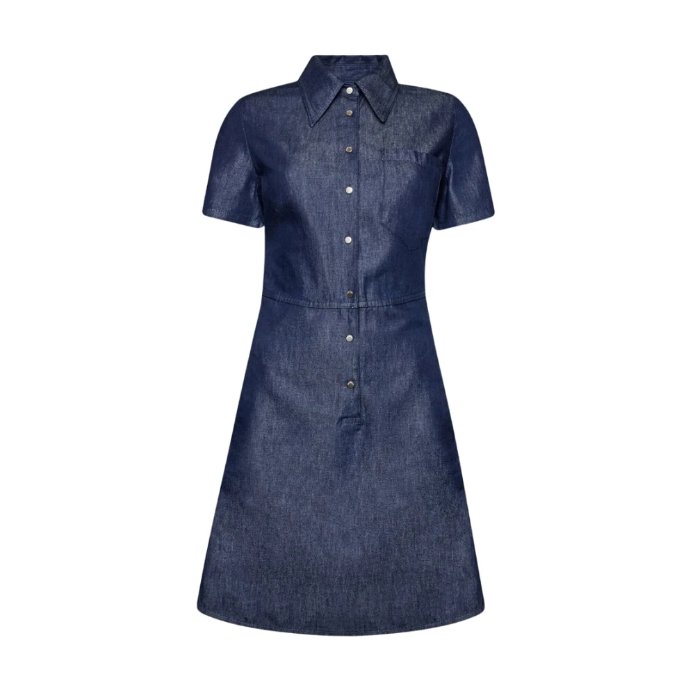 Trussardi Korte Jurk Blue Dames