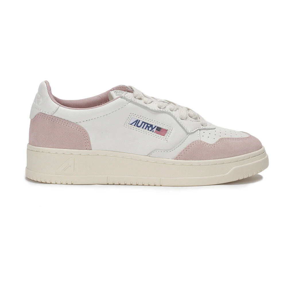 Autry Women's White Sneakers, 4 Uk, Medalist Low Trainers