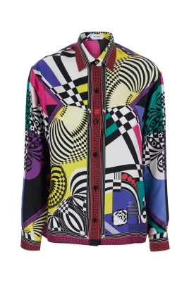 Scarf Print Shirt