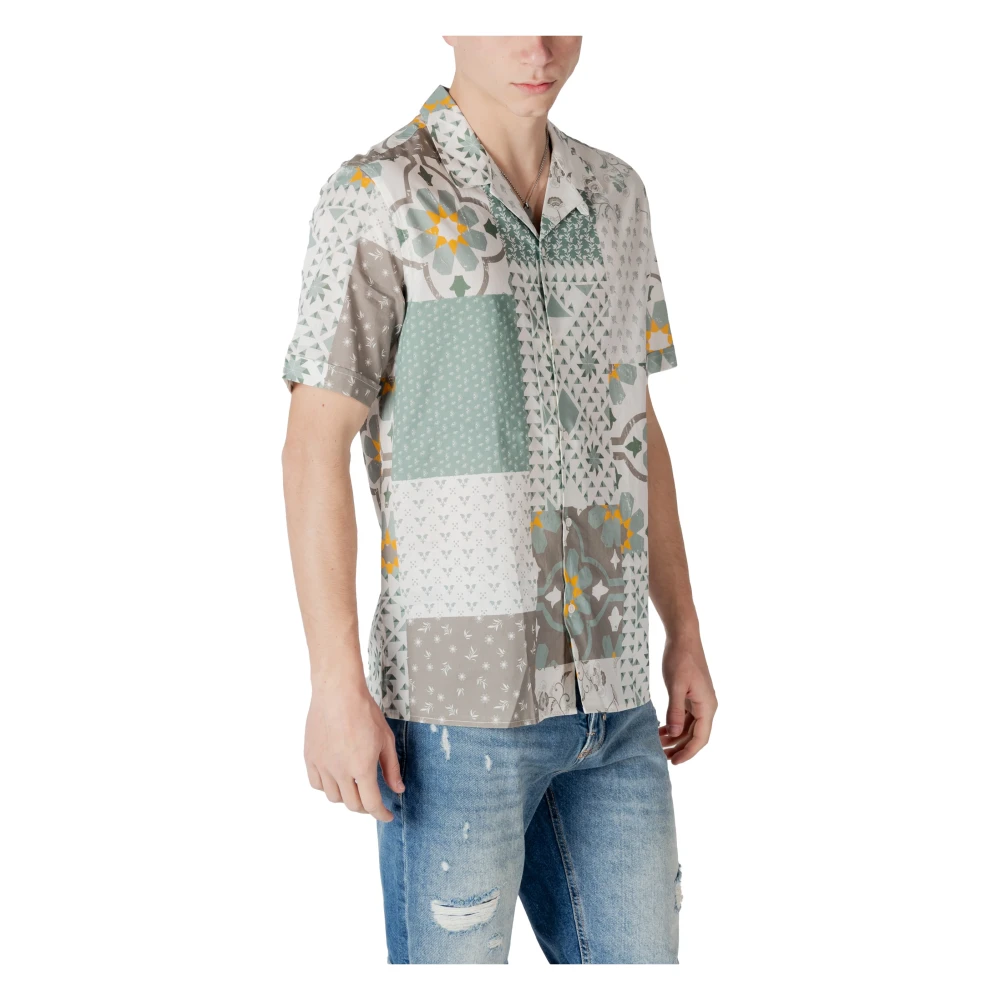 Antony Morato Korte mouwen shirt collectie in viscose katoen Multicolor Heren