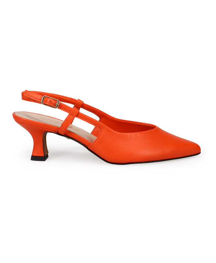 orange-heel-shoes-for-everyday-elegance