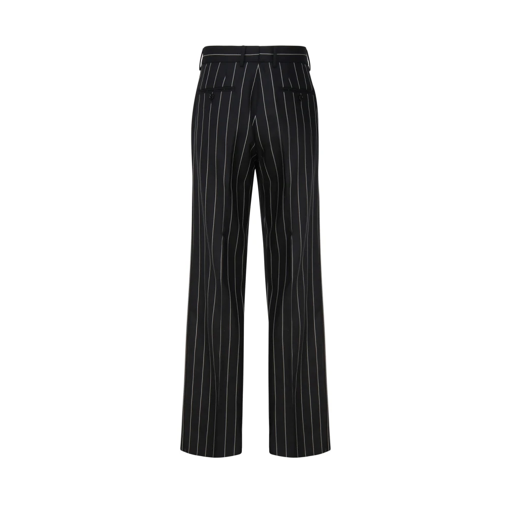 Dolce & Gabbana Straight Trousers Black Heren