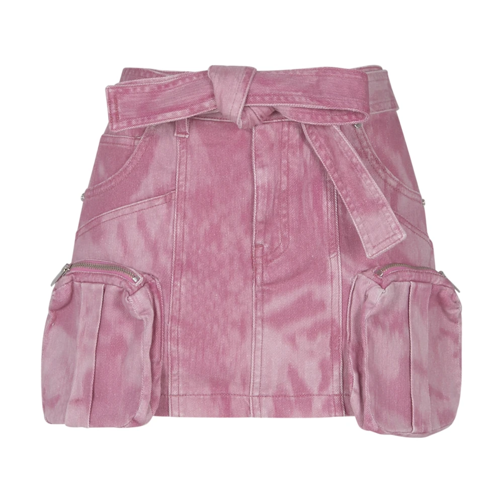 Blumarine Denim Rok Pink Dames