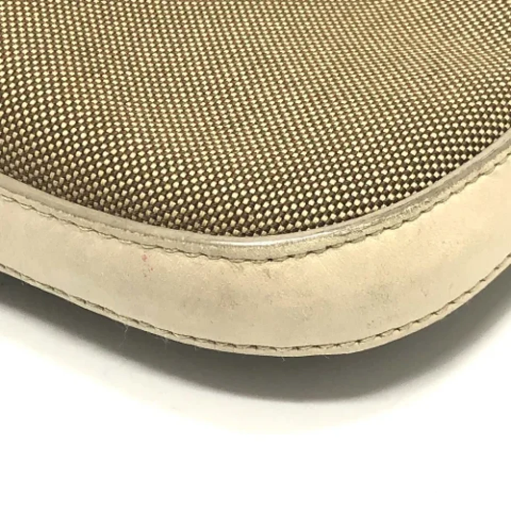 Prada Vintage Pre-owned Fabric prada-bags Beige Dames