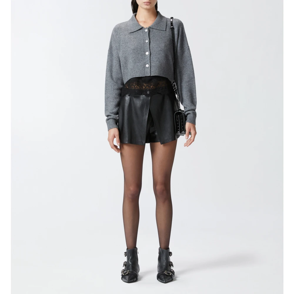 pinko Stijlvolle Tipico Trui Gray Dames