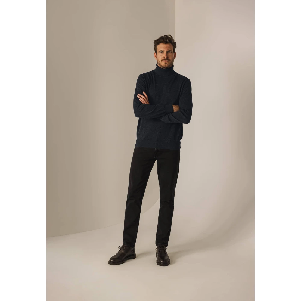 State of Art Stijlvolle Roll Neck Sweater Gray Heren