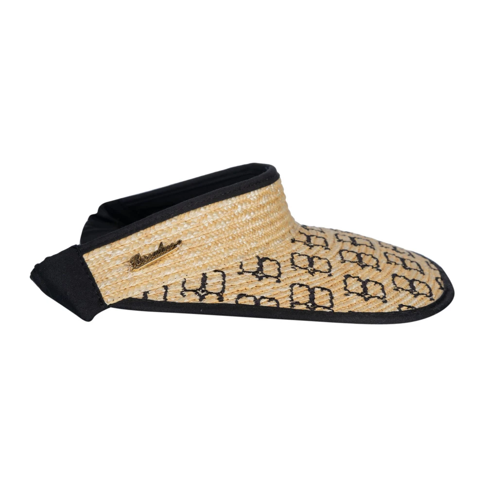 Borsalino Stijlvolle Zonneklep Hoed Beige Dames