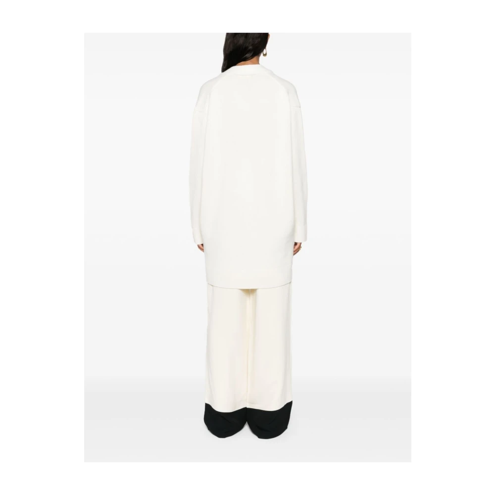 Fabiana Filippi Witte Gebreide Kleding Aw24 White Dames