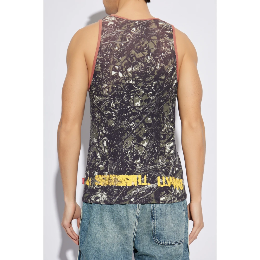 Diesel Top T-Lifty-Camou Multicolor Heren