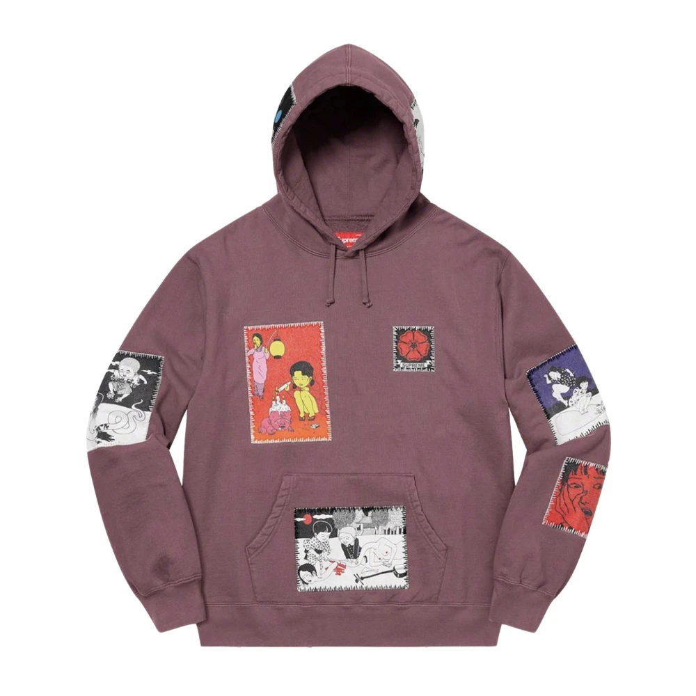 Supreme Beperkte oplage Hoodie Licht Paars Purple Dames