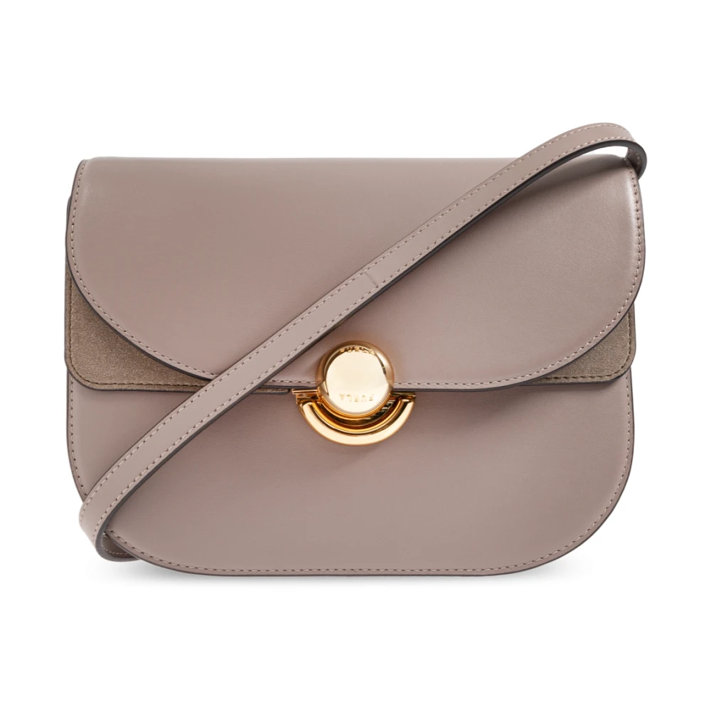 Furla Women's Brown Shoulder Bag Sfera Small