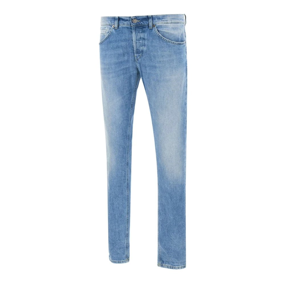 Dondup Blue George Jeans - Male - Slim Fit Jeans - W33 - Jeans