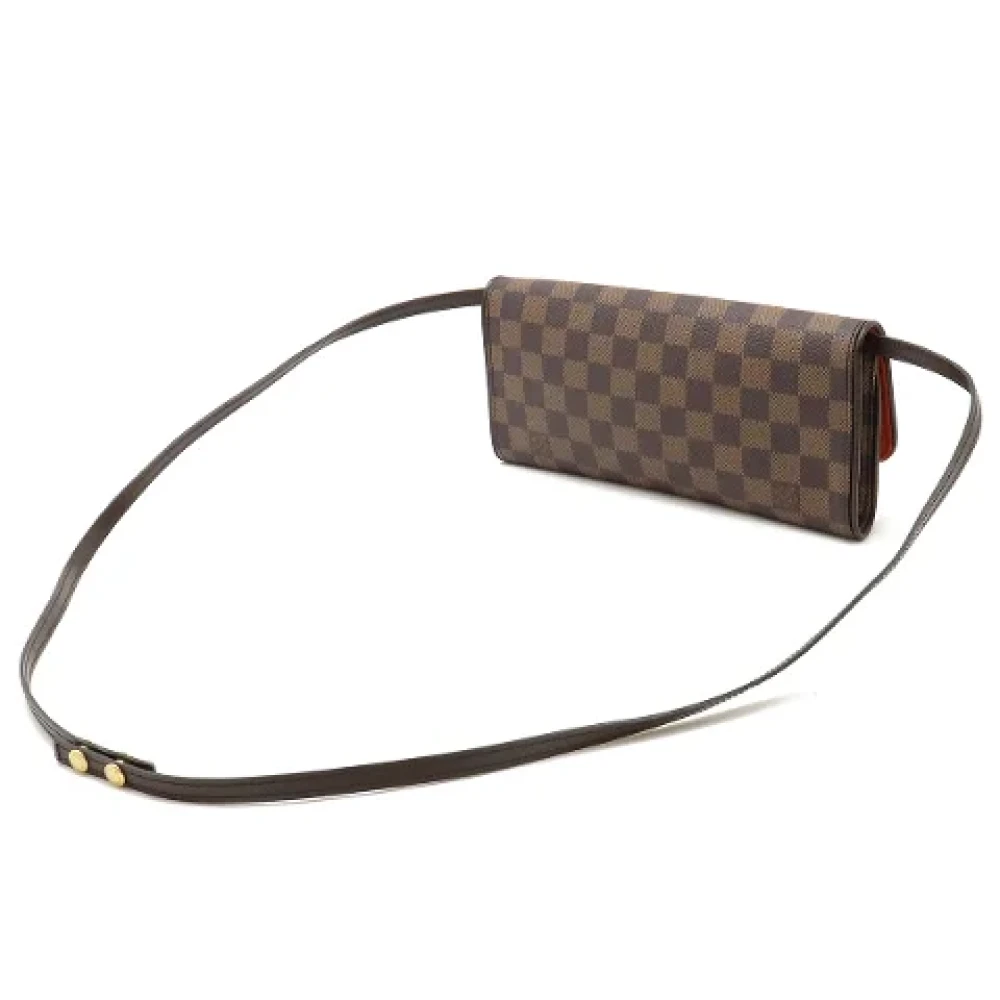 Louis Vuitton Vintage Pre-owned Canvas shoulder-bags Brown Dames