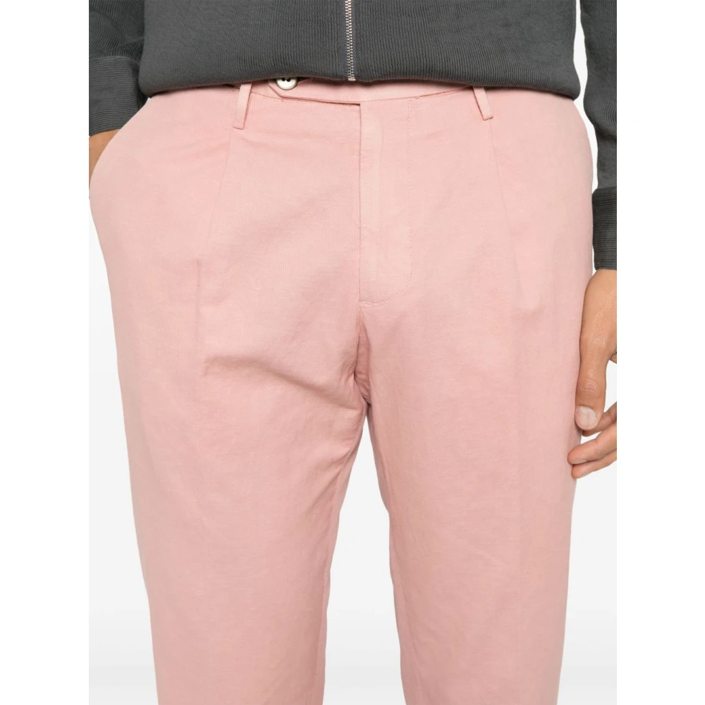 Michael Coal Roze Broek met Zakken Pink Heren