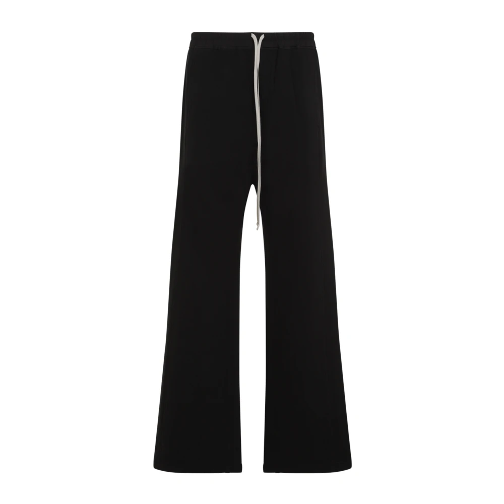 Rick Owens Zwarte Broek Aw24 Stijlvolle Herenkleding Black Heren