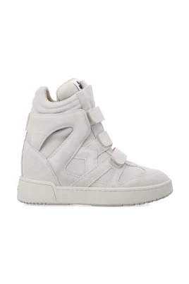 High-Top Wedge Sneakers