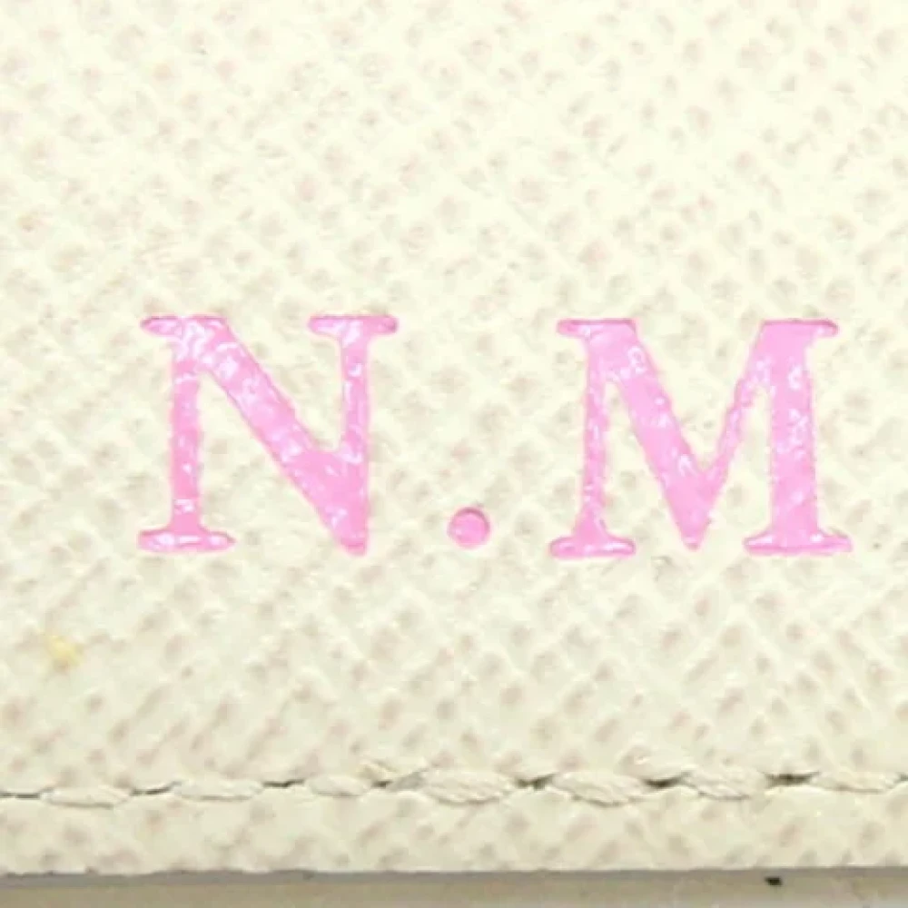 Louis Vuitton Vintage Pre-owned Fur wallets White Dames