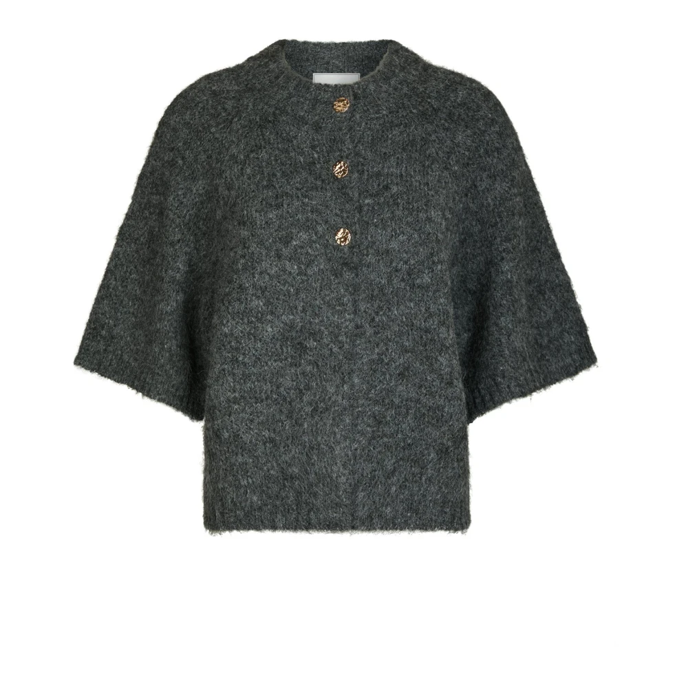 Neo Noir , Damen, Strickwaren, Grau, Xs