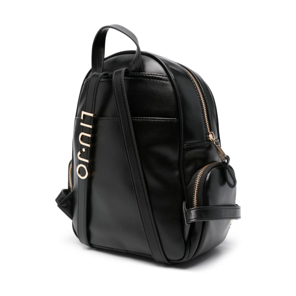 Liu Jo Stijlvolle Bucket Bag & Rugzak Nero Black Dames