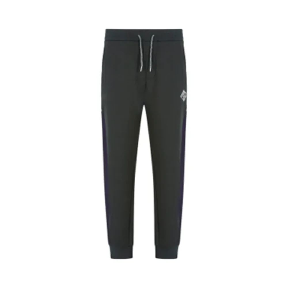 Armani Exchange Mannelijk Zwart Broeken Heren, Xl, Katoen, Urban Jogger Broek Met Stretchstof
