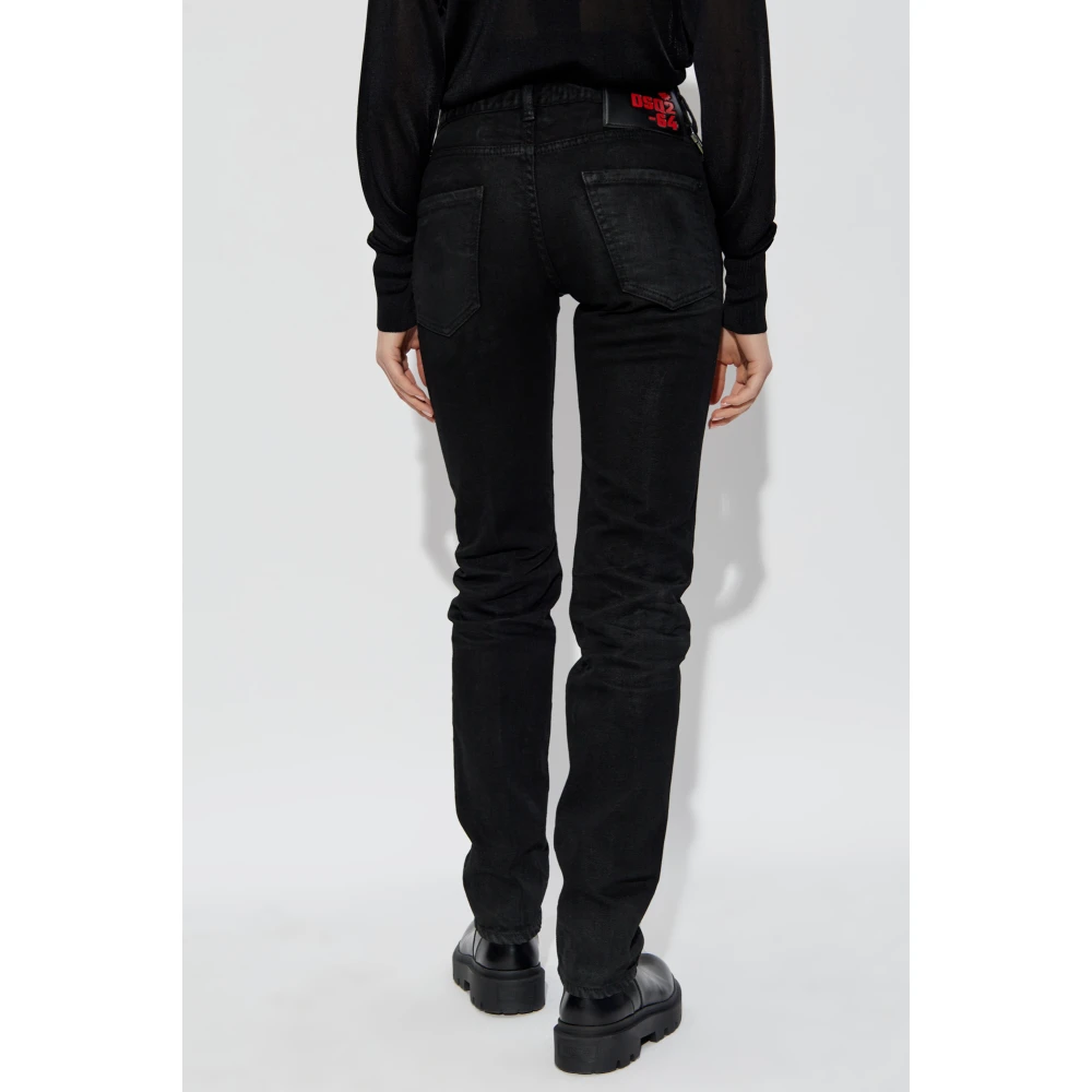 Dsquared2 Jeans 24 7 Black Dames