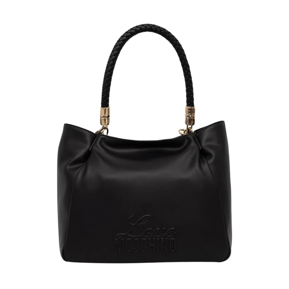 Love Moschino Women's Black Shopper Bag - Handbags - One Size - Bags
