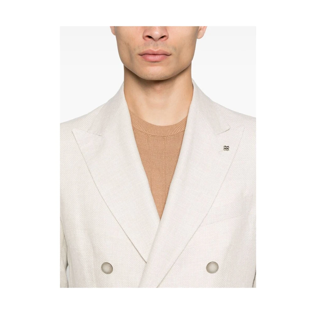 Tagliatore Jas Beige Heren