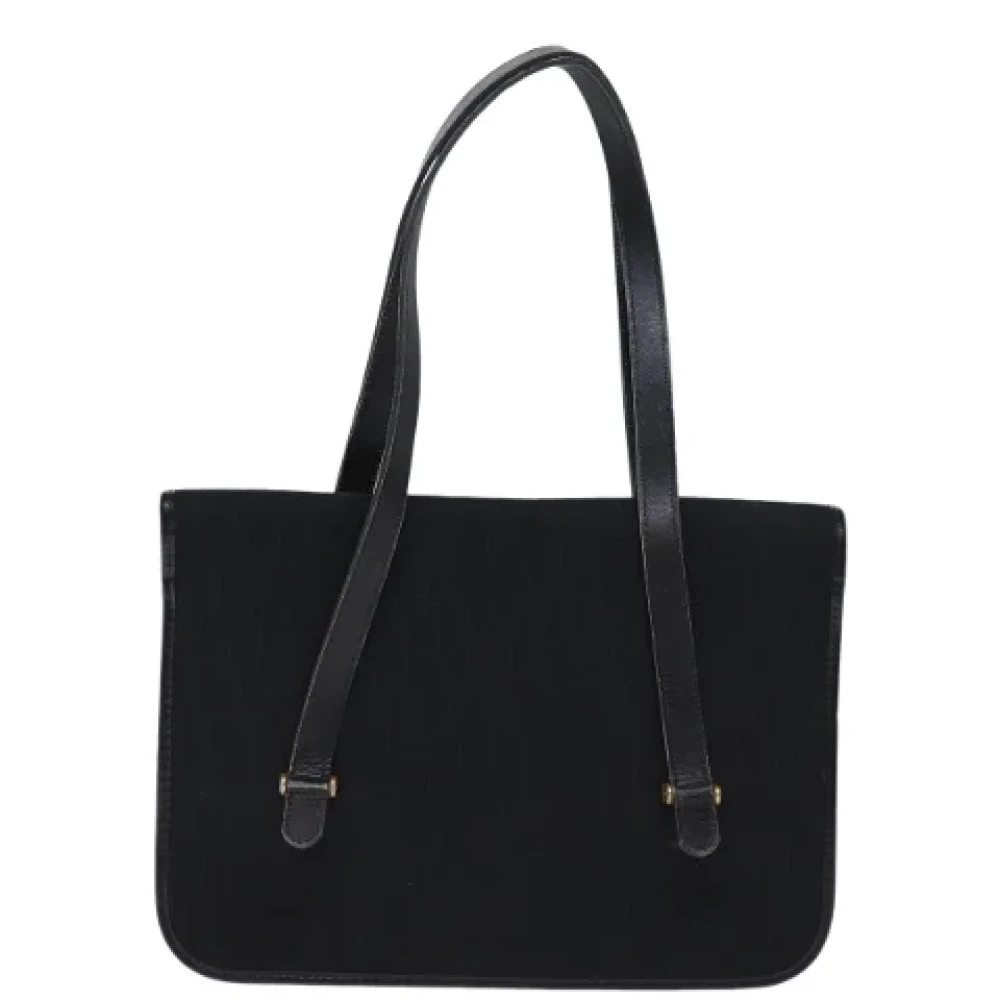 Dior Vintage Pre-owned Canvas dior-bags Black Dames