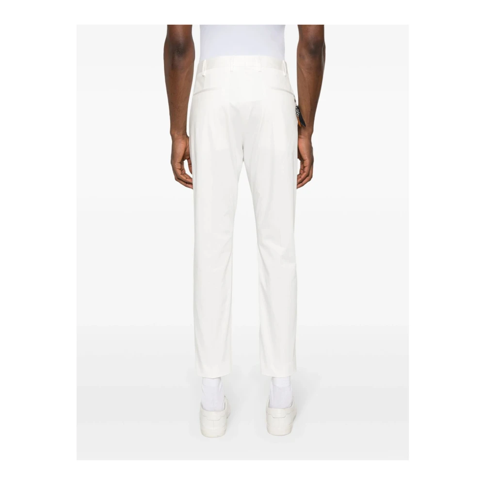 PT Torino Witte Casual Broek White Heren
