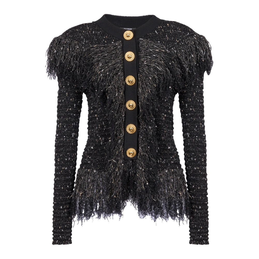 Jackets > Tweed Jackets - - Balmain - Modalova