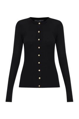 Cashmere Cardigan med Applikationer