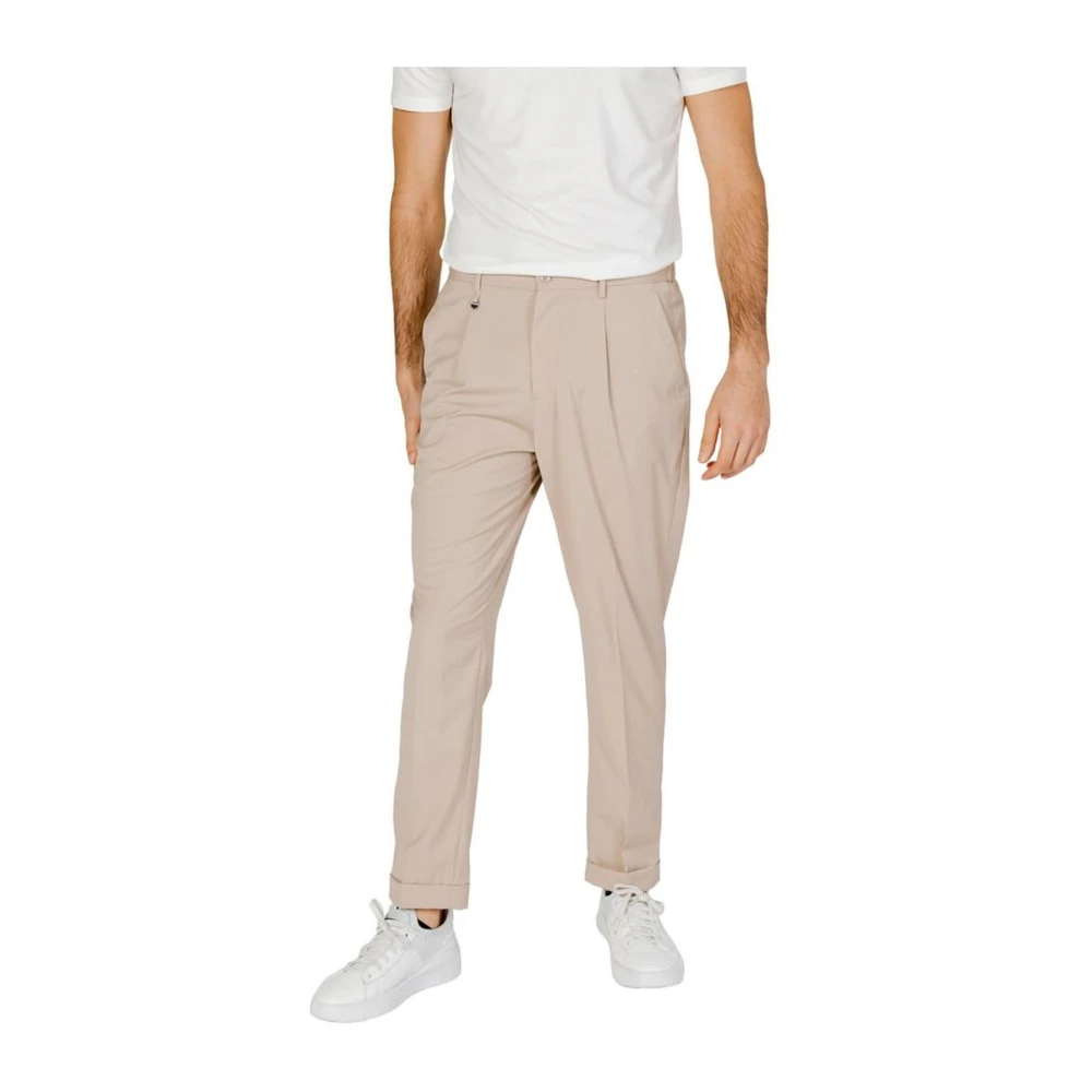 Antony Morato Op maat gemaakte polyester-mix herenbroek Beige Heren