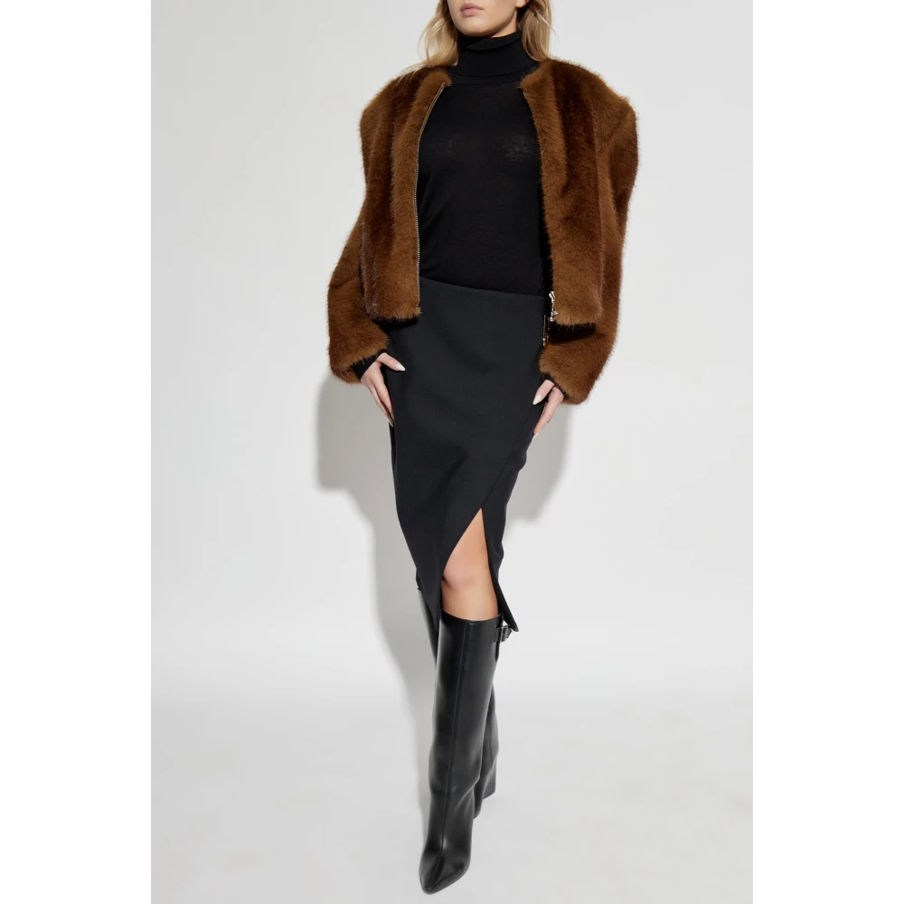 Casablanca Rok met split Black Dames