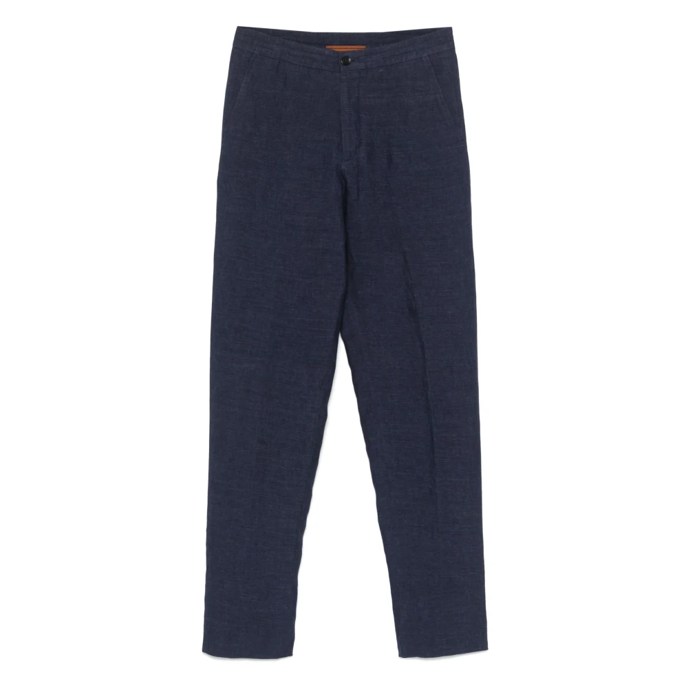 Trousers > Slim-fit Trousers - - Zegna - Modalova