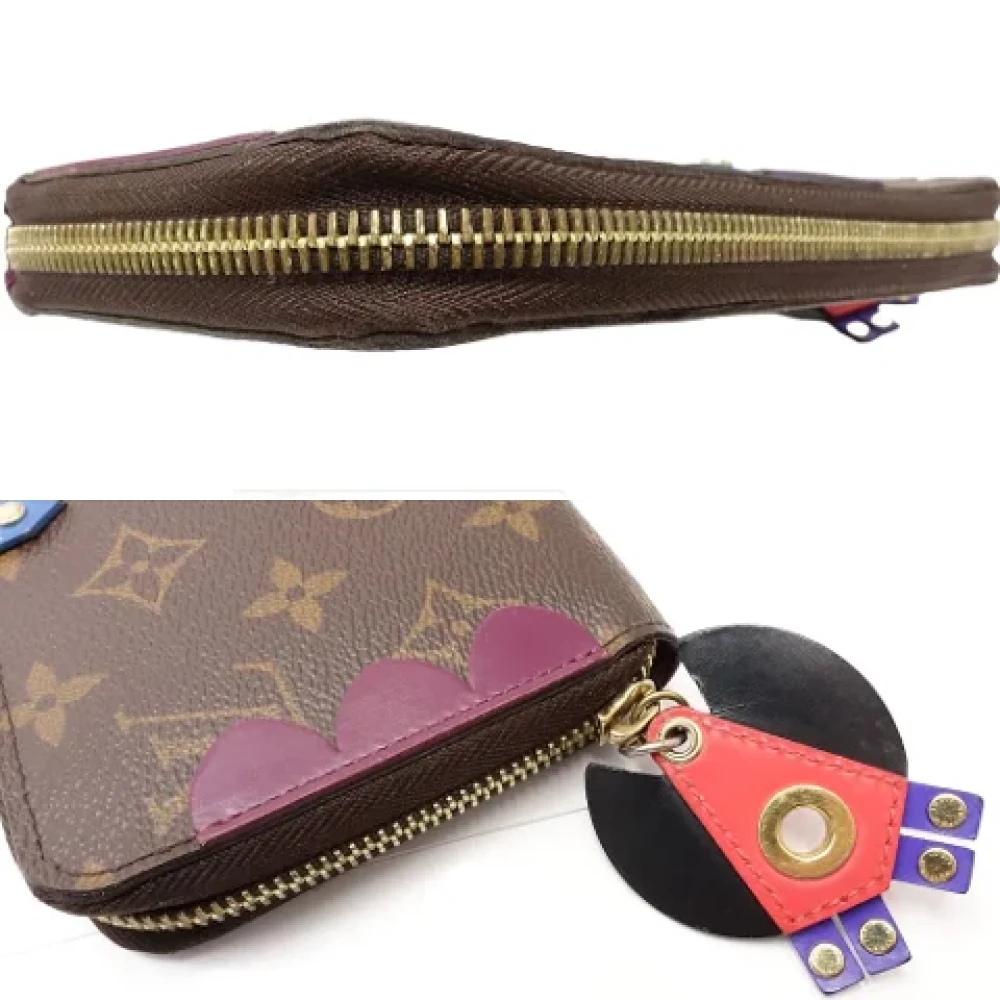Louis Vuitton Vintage Pre-owned Canvas wallets Brown Dames