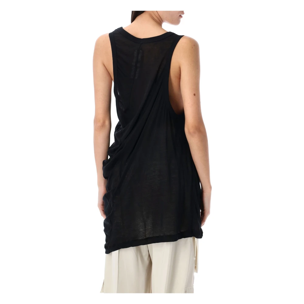 Rick Owens Anthem Tank Black Dames
