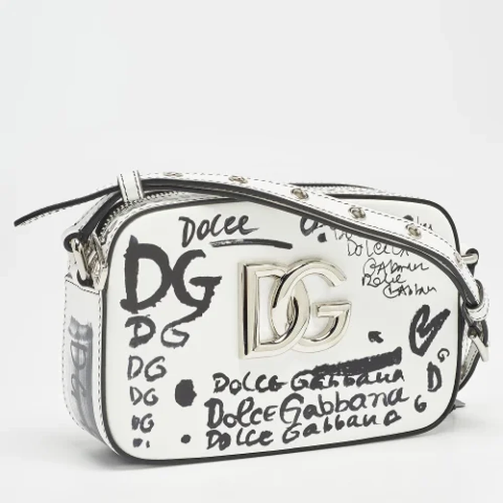 Dolce & Gabbana Pre-owned Leather crossbody-bags White Dames